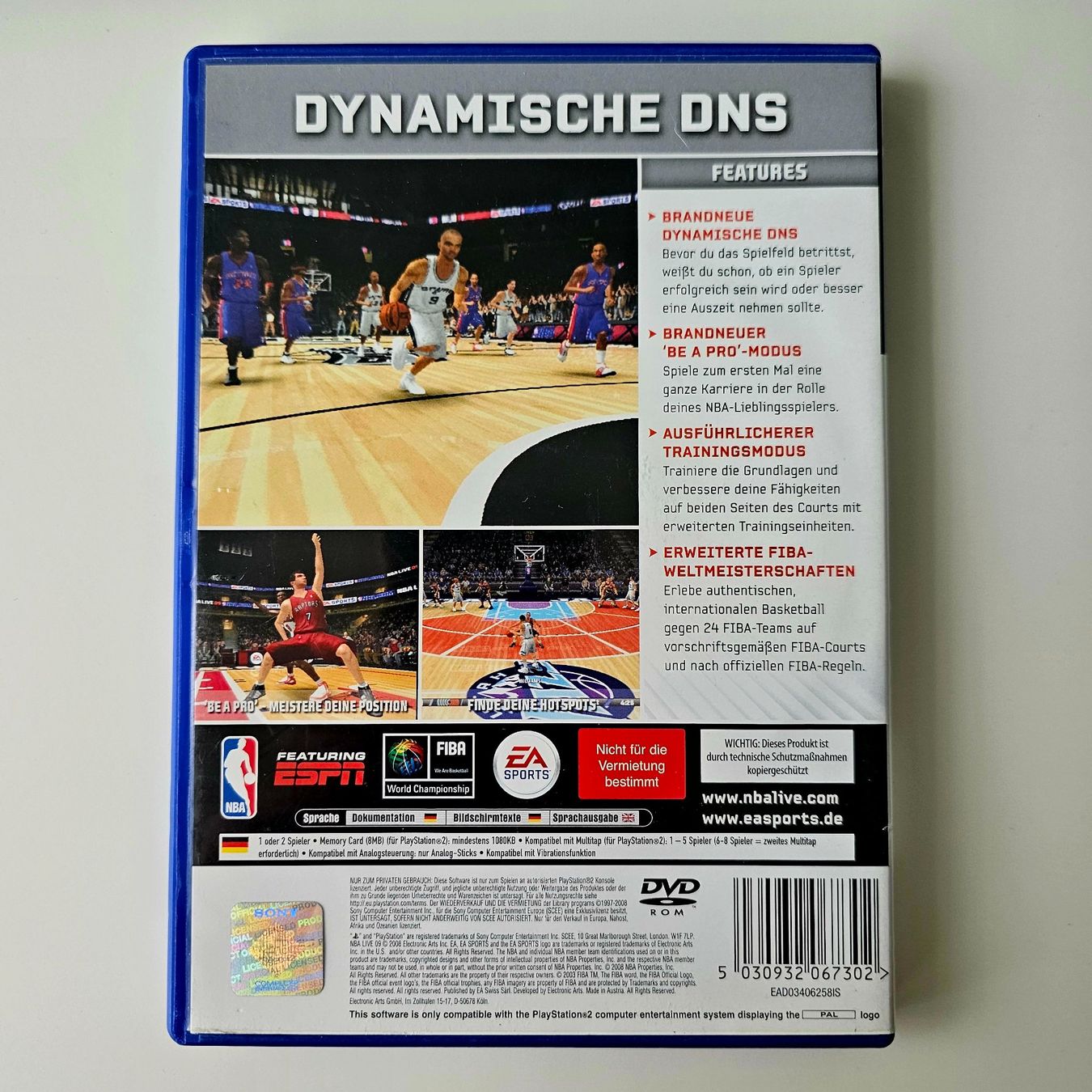 Sony Giochi: NBA Live 09 (PS2) – Usato da Holziken venduto da Miglioregamesnmore 1