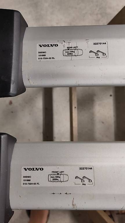 Barres de toit: Dachträger Volvo – D'occasion à Alten par gubbia1 2