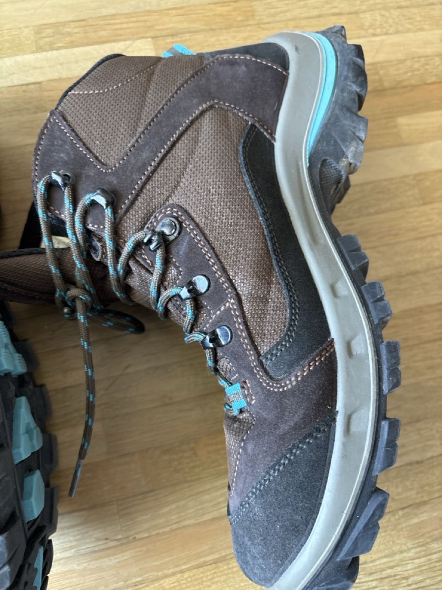 Decathlon Scarpe da uomo: Hiking Boots Brown/Blue Size 42 Used – Usato da Genève venduto da Ellentxen 8