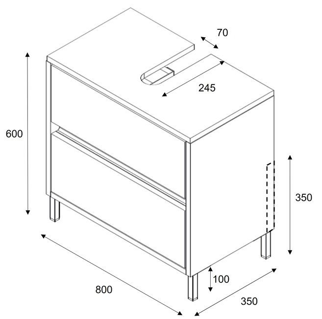 Armoires miroirs: Lavabo 2S (Micasa) – D'occasion à Lausanne par val_6klk 2