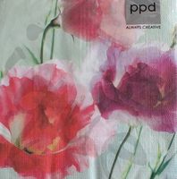 Serviette pretty lisianthus (1318) 2Stk.