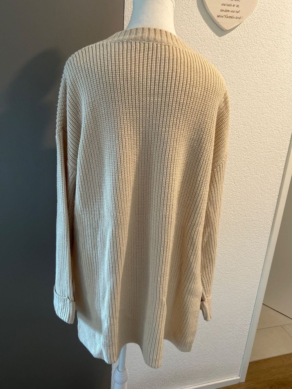 Pullover & Sweatshirts: Strickpullover beige Rundhals  Gr. S – Gebraucht aus Brunnen von Nala2929 5