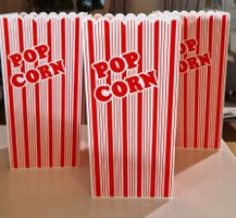 Popcorn-Boxen / Aufbewahrung im Retro-Design, 3 Stück