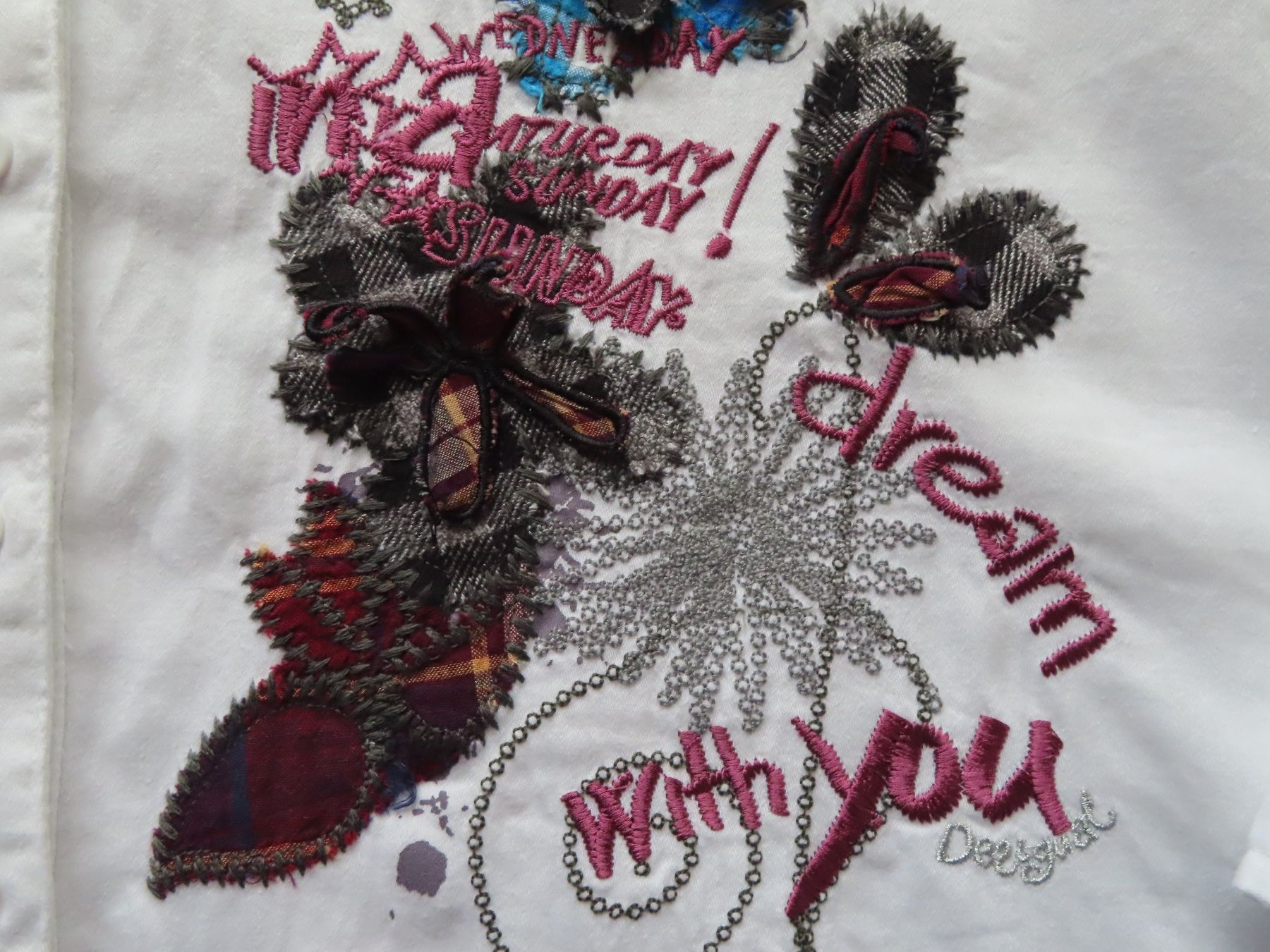 Desigual Camicette: DESIGUAL Traum-Bluse/Hemd Rainbow collection Gr.S +++top +++ – Nuovo (secondo la descrizione) da Wallenried venduto da Asyano 3