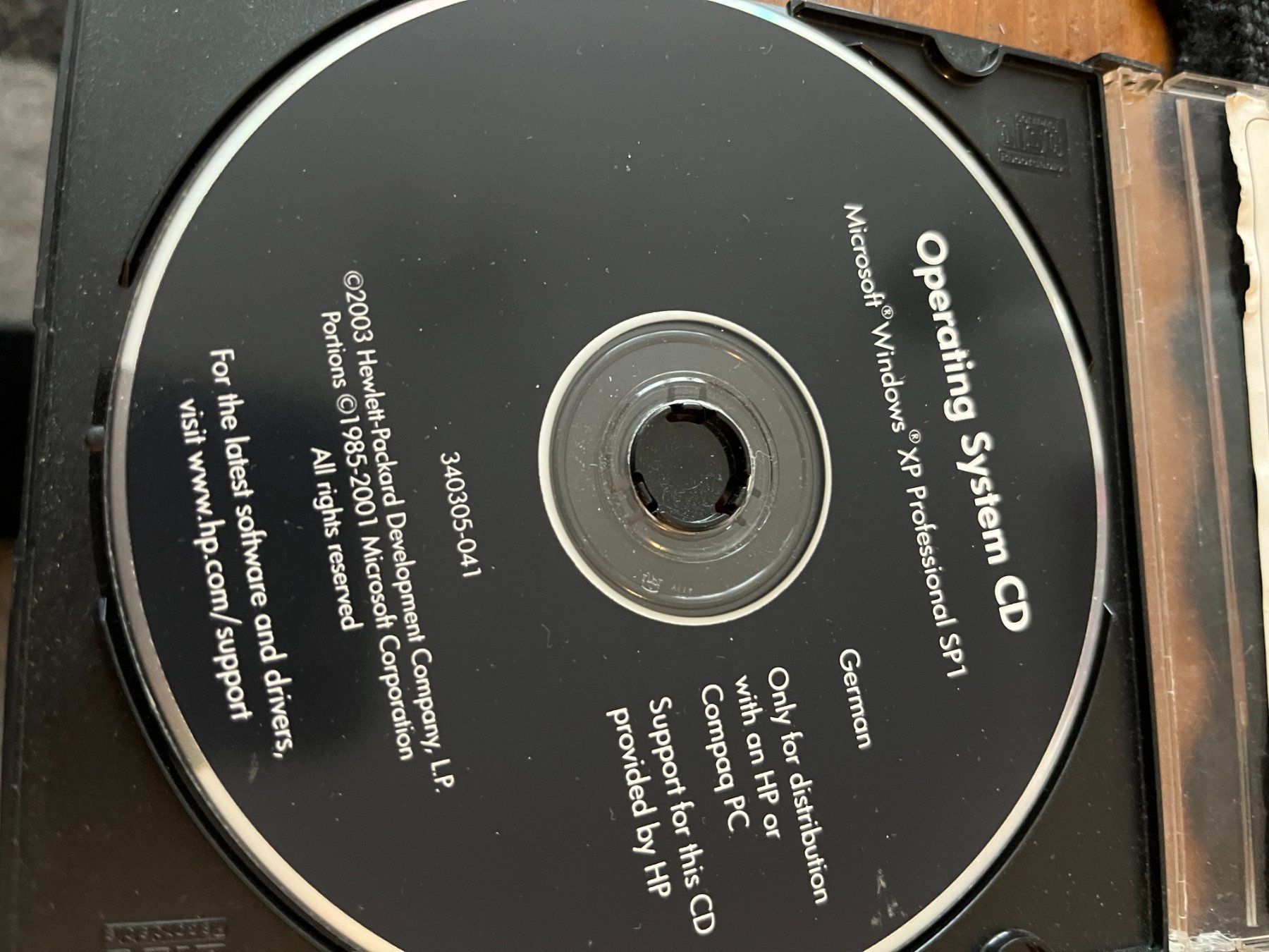 Microsoft Software: Wndows XP Pro – Usato da Winterthur venduto da fla_hwg8