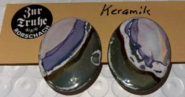 Ohrenclips aus Keramik (30)