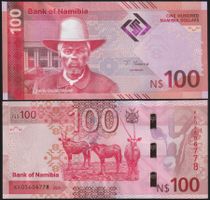 Namibia 100 Dollars UNC 2025