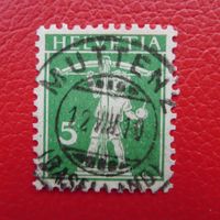 1910: Nr.125II, mit Vollstempel von MUTTENZ BL, sauber
