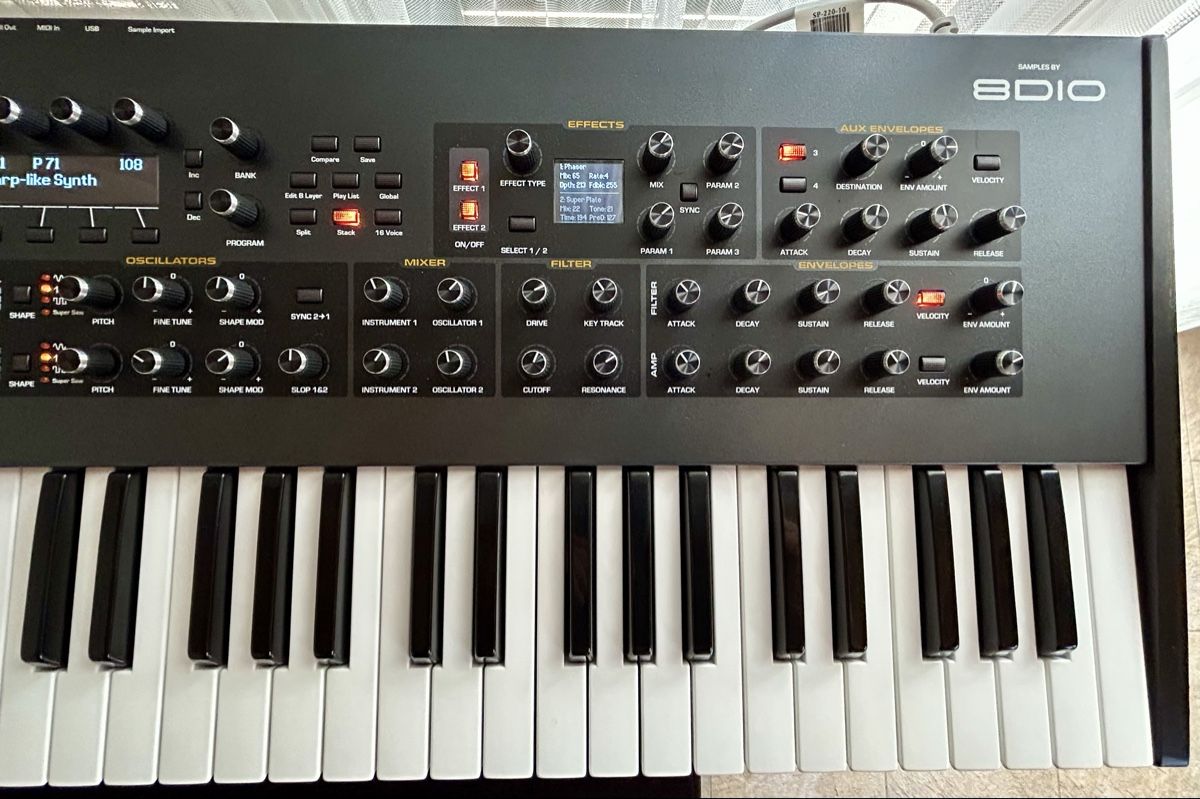 Sequential Strumenti musicali: Sequential Prophet X Sample-Synthese Hybrid Synthesizer – Usato da Sool venduto da Chhofer 2