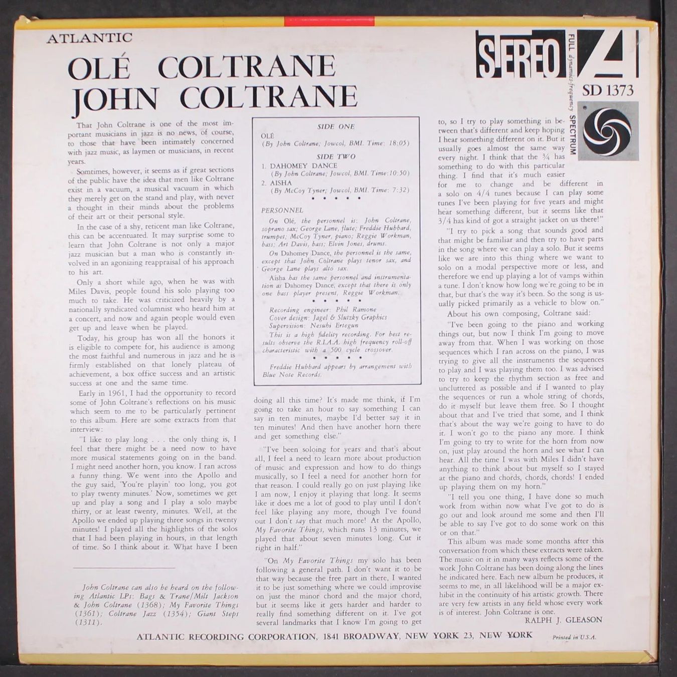 Dischi in vinile: LP JOHN COLTRANE – Usato da Ostermundigen venduto da Kari1937 1