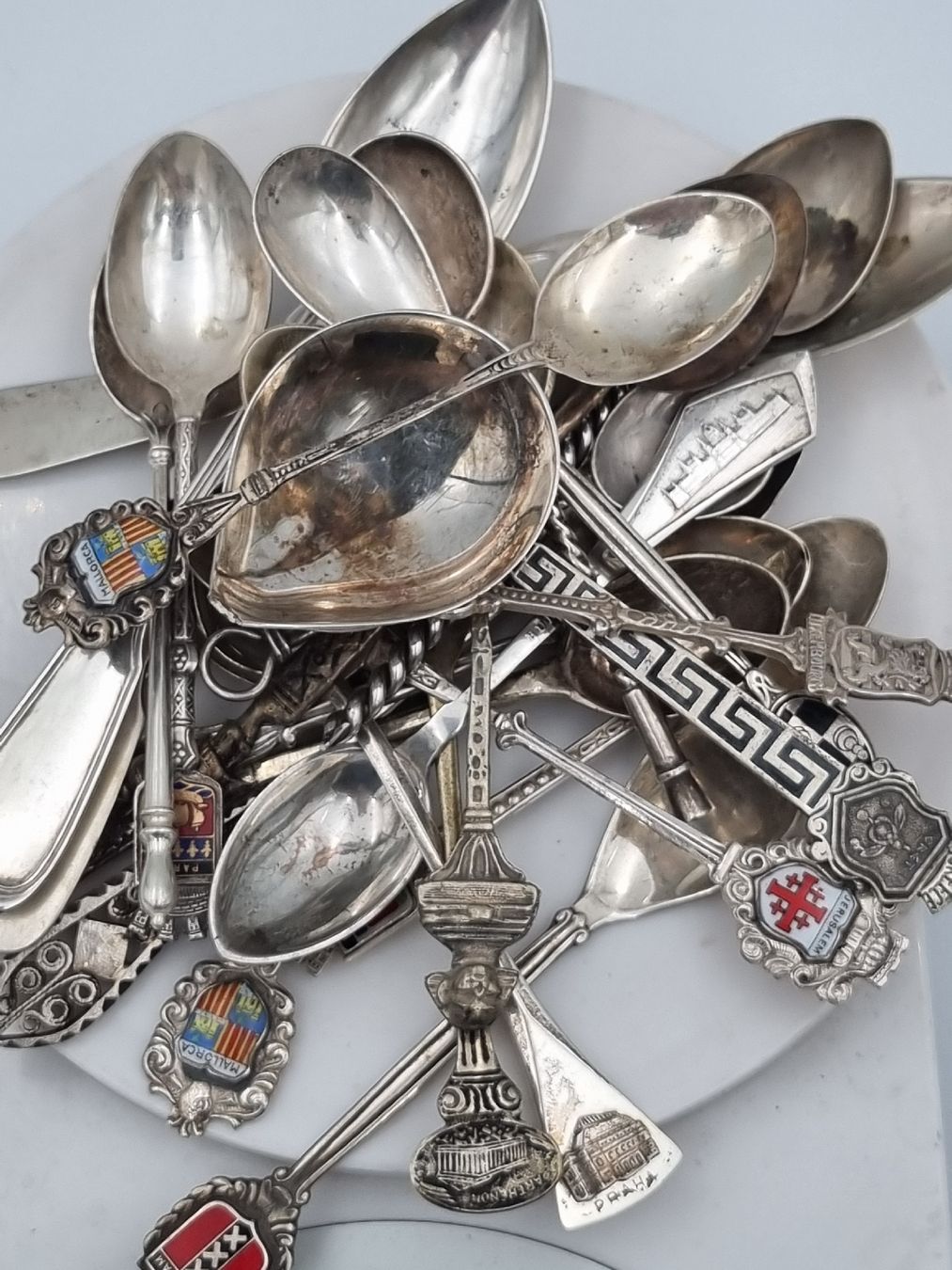 Cucchiai: Silberlöffeli, 800, 835, 915........ca.330 gr – Usato da Kölliken venduto da ter_lkc7 1