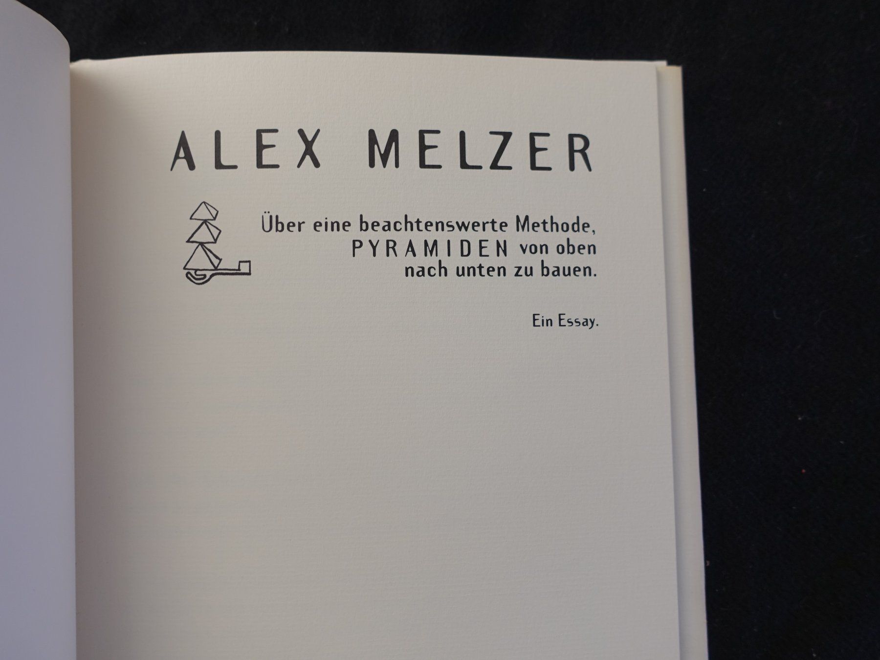 Libri: Alex Melzer, Pyramiden – Usato da Gutenswil venduto da Optico 3