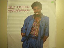 Vinyl Single Billy Ocean - There'll Be Sad Songs (To Make Yo