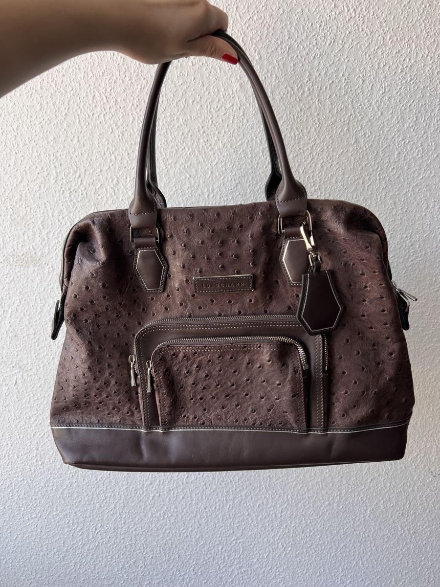 Longchamp Borse da donna: Longchamp Légende Handtasche Leder – Usato da Zürich venduto da car_x52z 6
