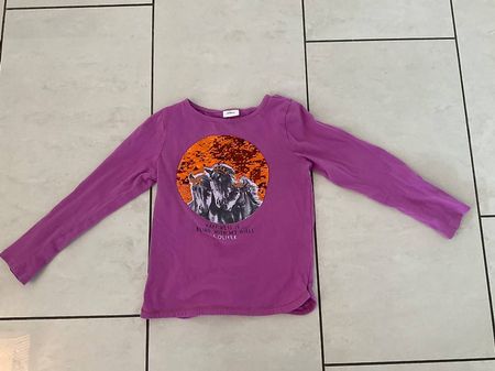 S. Oliver Pferde-Shirt, Grösse 116, Top Zustand!🐎✨