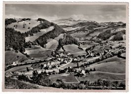 Brunnadern mit Säntis, um 1945