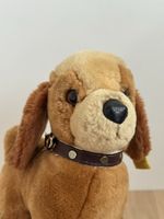 Steiff Hund mit Halsband 5457/20 stehend selten Stofftier 🐶