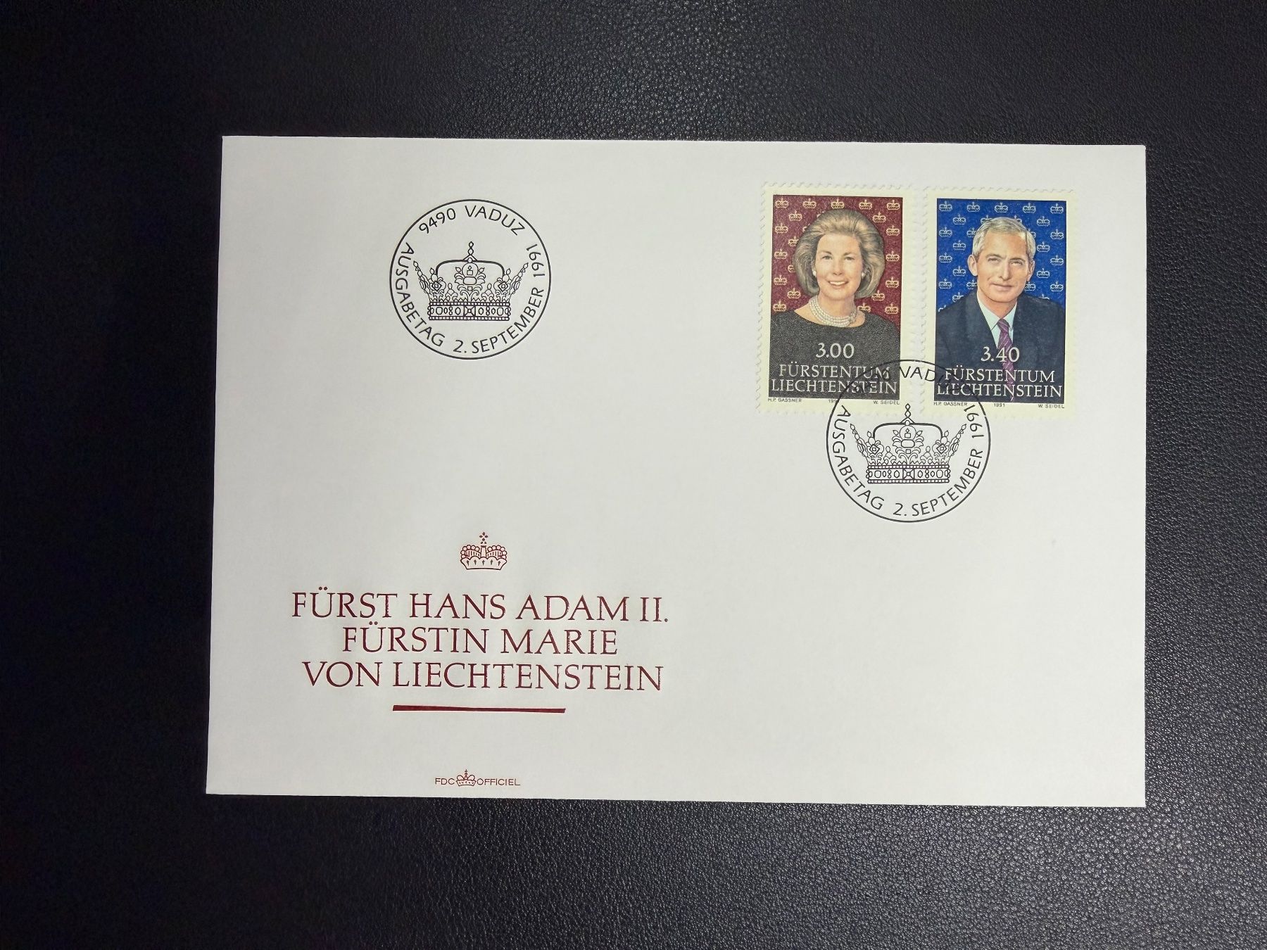 Tous les timbres: Liechtenstein FDC 1991 – D'occasion à oberrüti par jeanmei