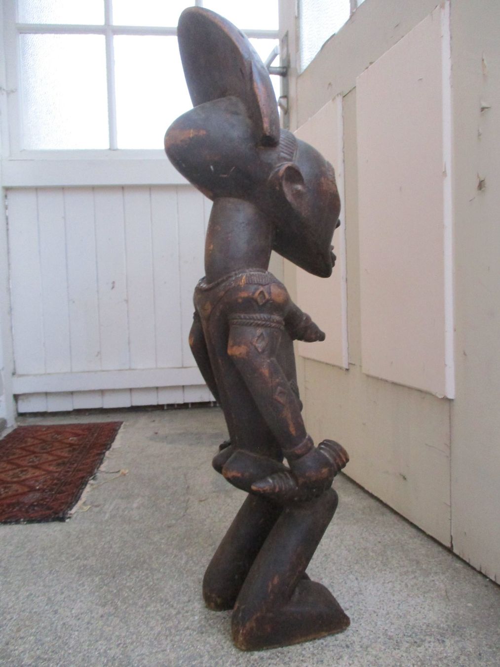 Skulpturen & Statuen: Kult-Figur Frau herausgestreckte Zunge tribal art Skulptur – Gebraucht aus Windisch von Autogrammo 9