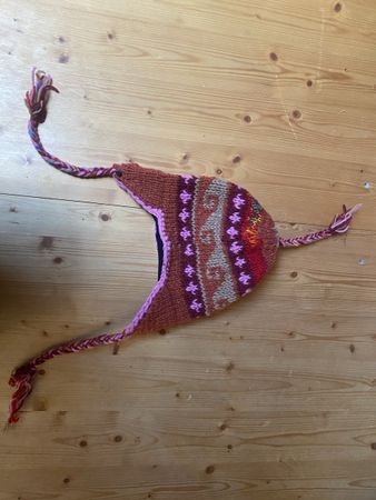 Hang gemachte Mütze aus Nepal