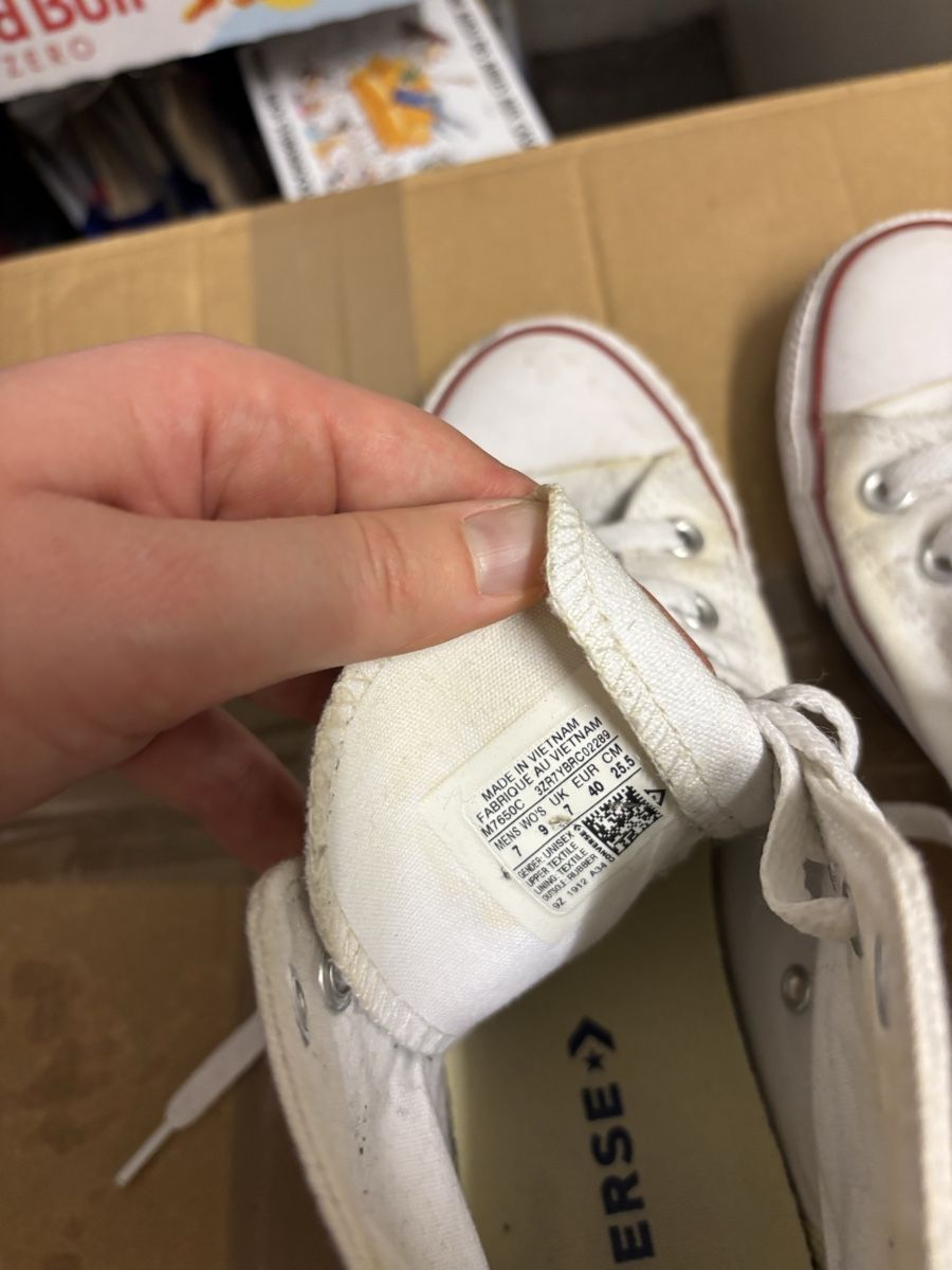 Scarpe da uomo: Converse weiss hoch – Usato da Basel venduto da a.tamara9 2