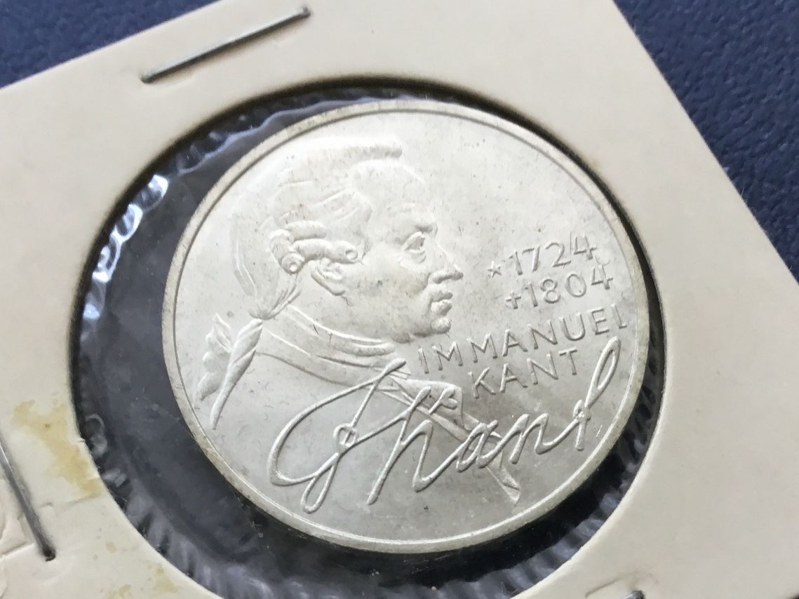 Toutes les monnaies: 5 DM Kant 1974 – D'occasion à St. Margrethen SG par alfapeugeot10