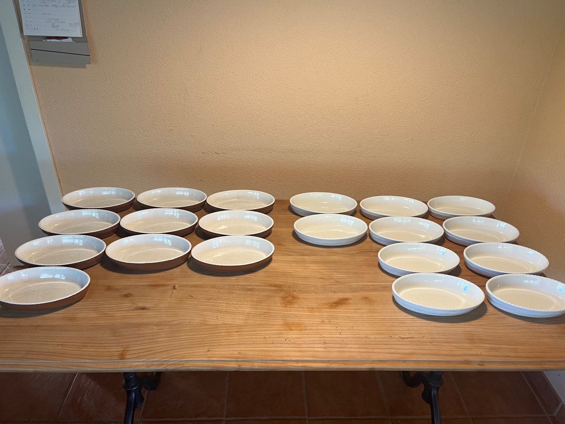 Set di piatti: 100 Gratin/Back/ Servierformen WAS – Usato da Dittingen venduto da Cervolino77 3