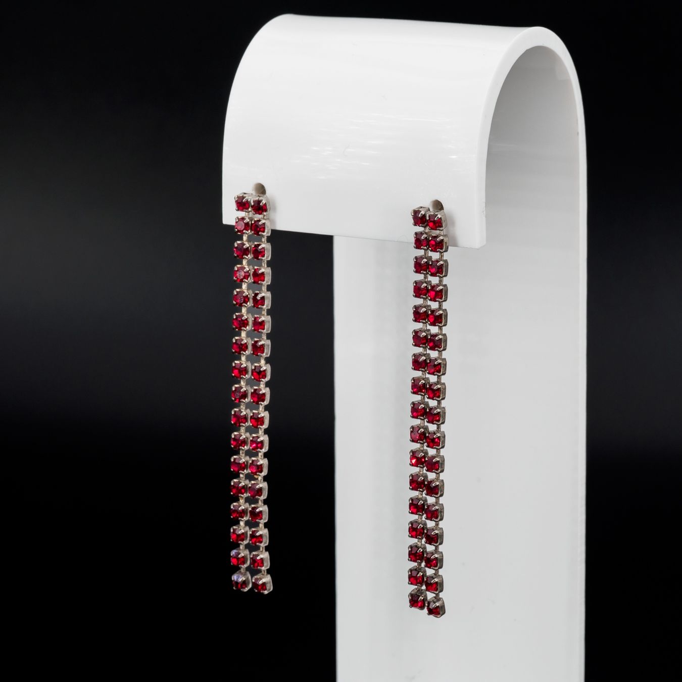 Ohrringe & -stecker: Vintage Ohrringe mit Strass – Gebraucht aus Zürich von nostalgic_treasures