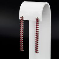 Vintage Ohrringe mit Strass