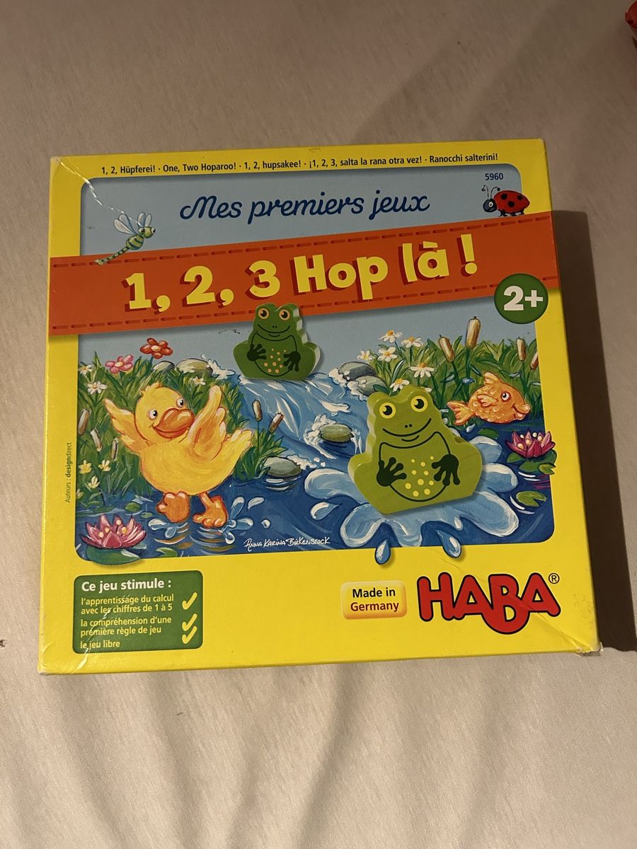Haba Giochi: Jeu 1, 2, 3 Hop là! – Usato da Reconvilier venduto da Panda90