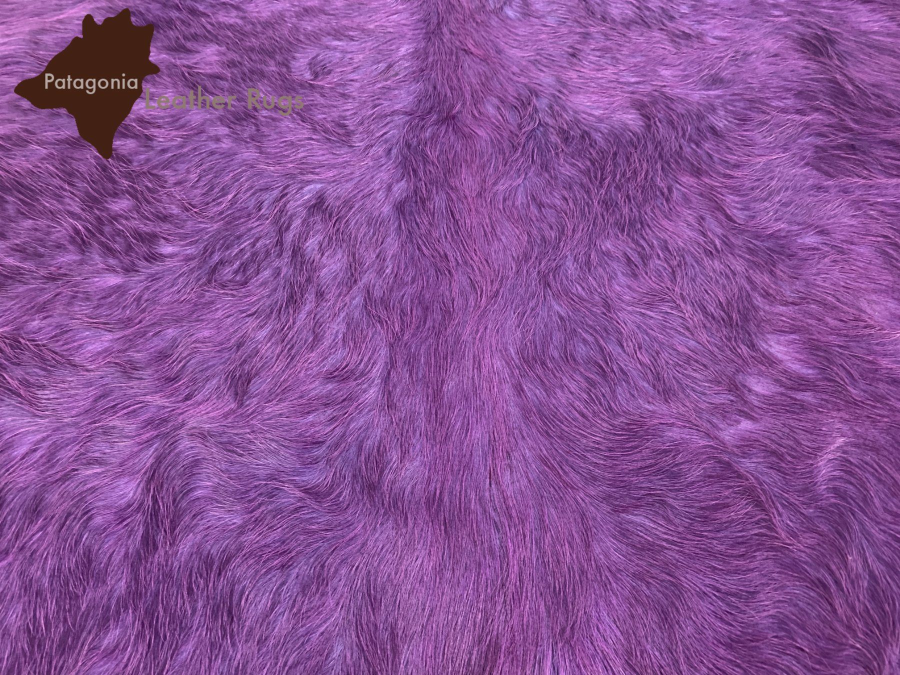 Tappeti: echtes Kuhfell Teppich purple – Nuovo e nell'imballaggio originale da Arbedo venduto da patagonialeatherrugs 3