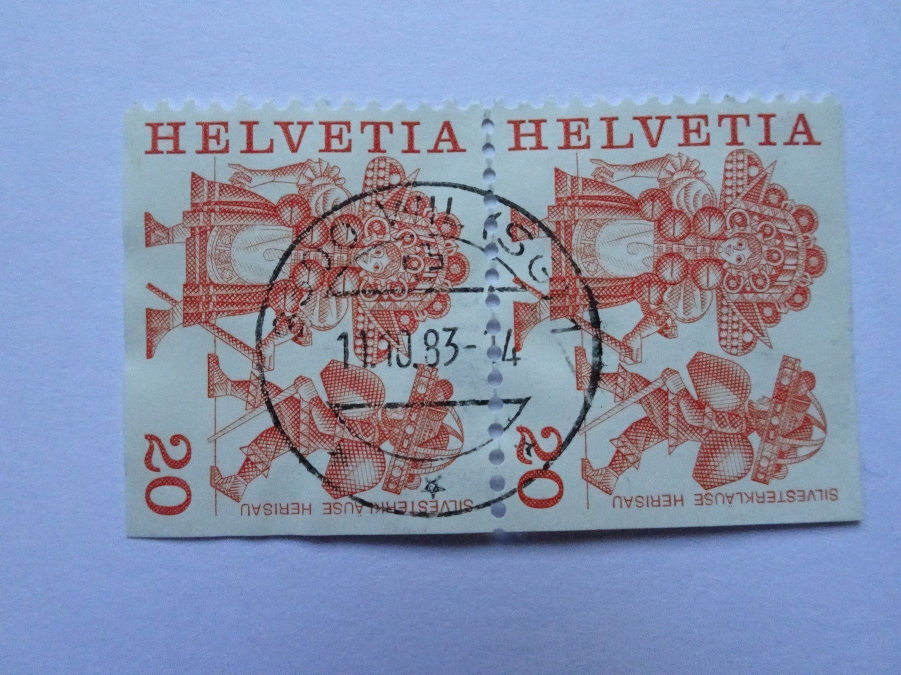 Alle Briefmarken: 1993 – Gebraucht aus Aadorf von Chnorli-Furz