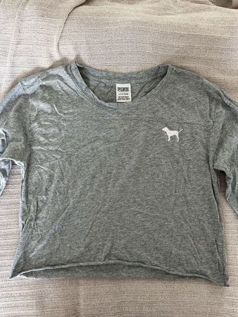 PINK Shirt Grau, Grösse S