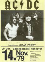 AC/DC Blechschild Metal Rock Band