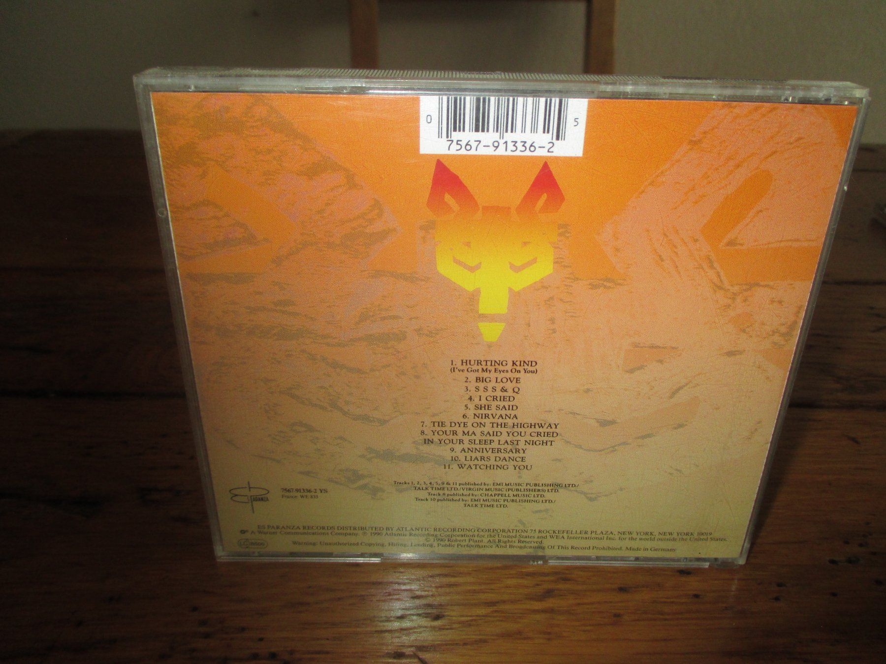 CDs: ROBERT PLANT Manic Nirvana CD – Gebraucht aus Monthey von blackcat45 2