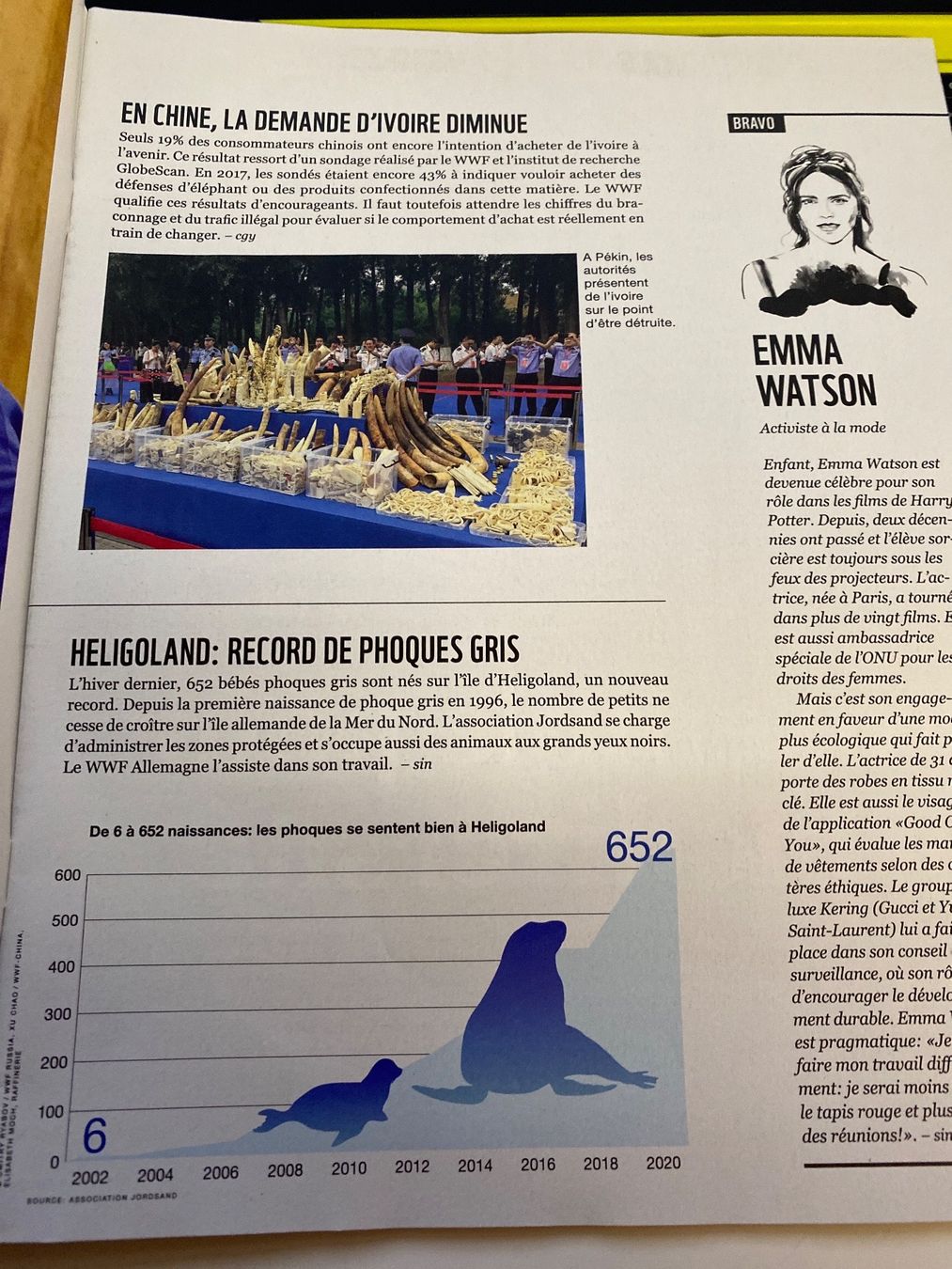 Riviste & Magazine: MAGAZINE WWF - MARS 2021 – Usato da Le Brassus venduto da cinema13 3