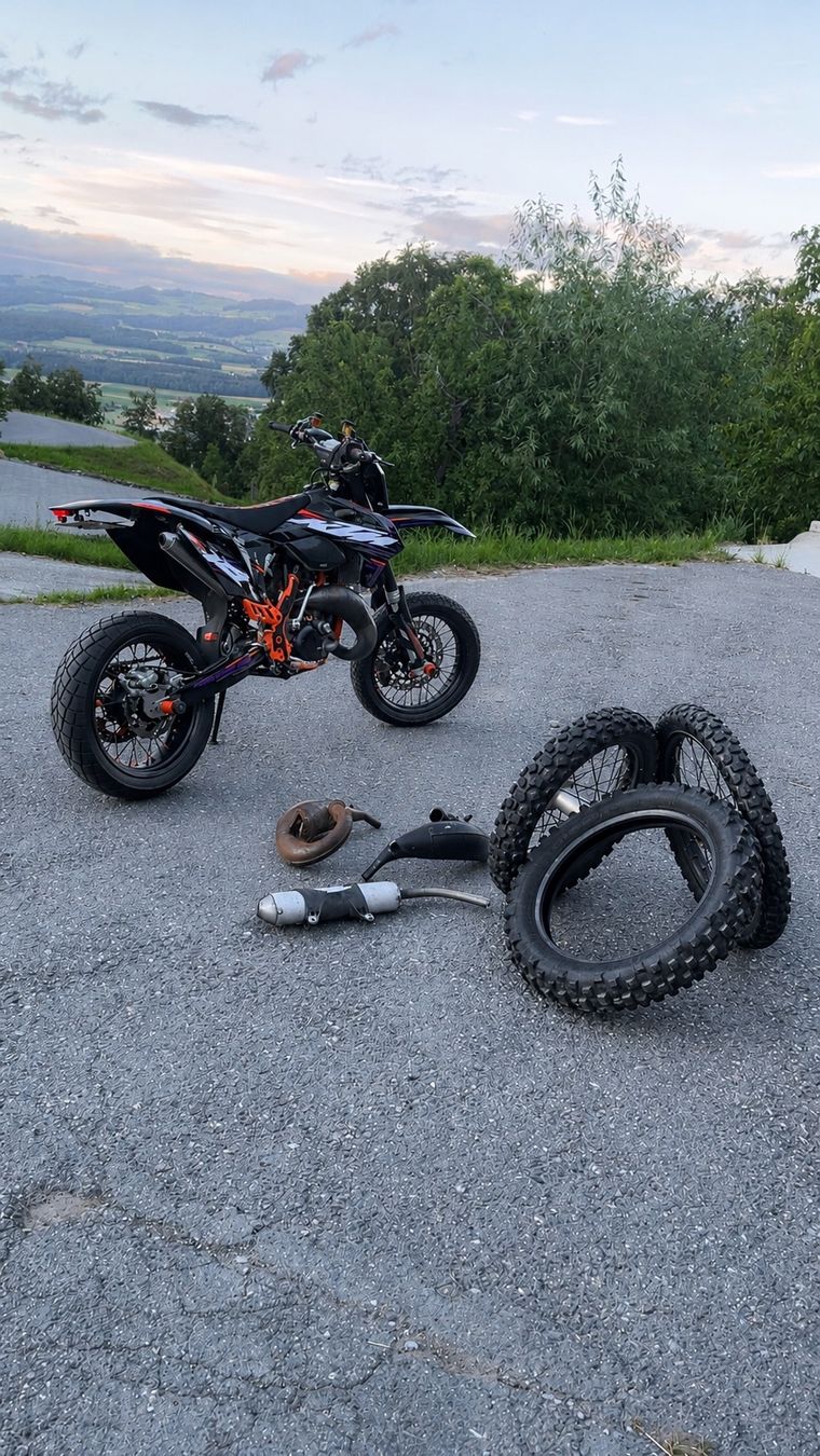 KTM Strada: Ktm Exc 125 2t – Usato da Wahlen b. Laufen venduto da subudu 8
