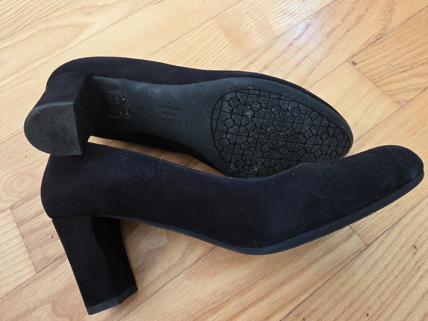 Scarpe da donna: L.K. Bennett Pumps schwarz Groesse 38 Wildleder – Nuovo (secondo la descrizione) da Winterthur venduto da Marcello66 2