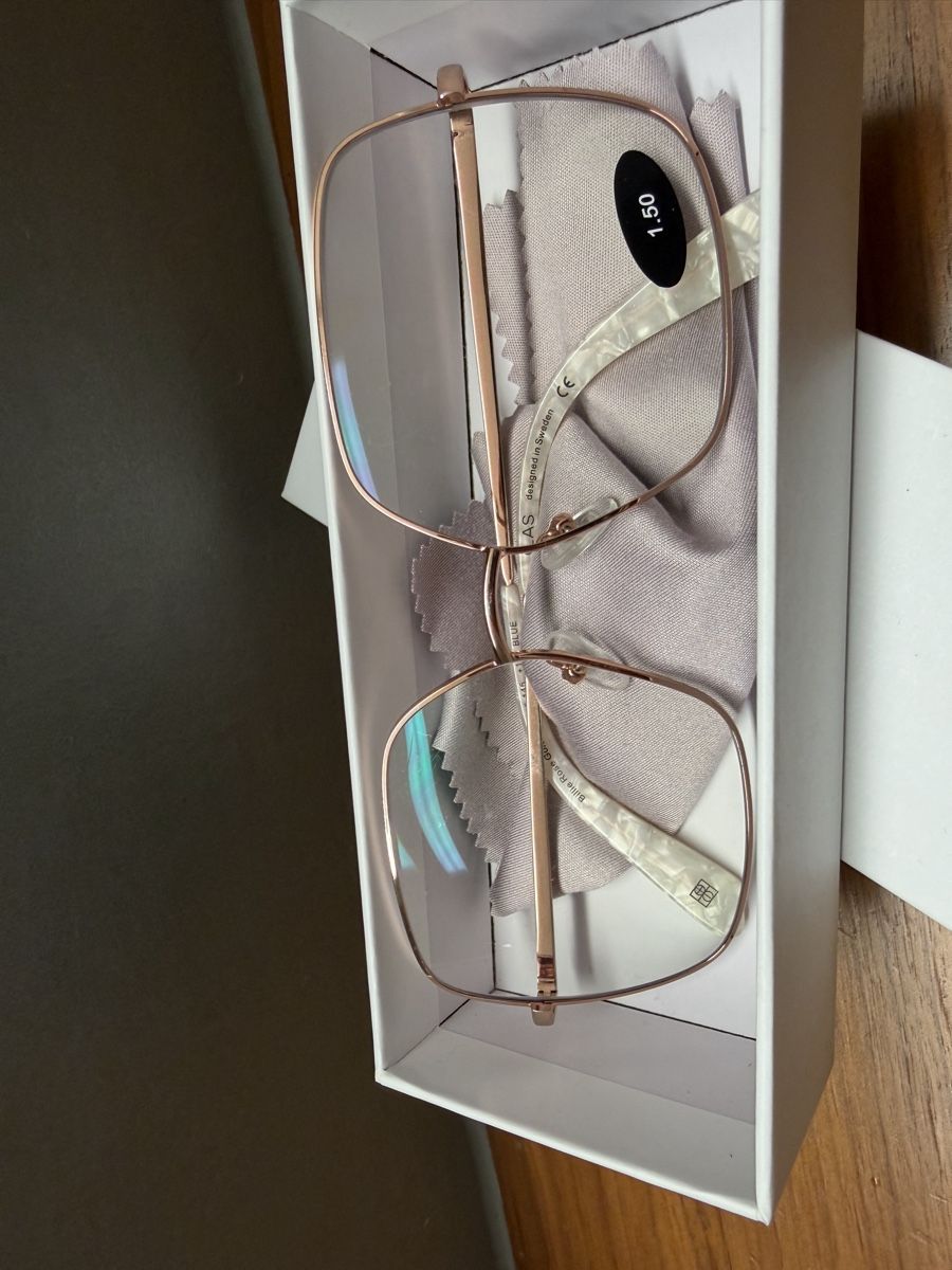 Brillen & Gläser: Lesebrille Billie Rose Gold 1.5 Blaulichtfilter – Gebraucht aus Flawil von rudegirl17 2