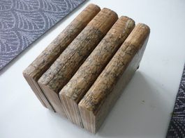 Oeuvres de Jean Racine, 4 Bände, gebraucht, antik