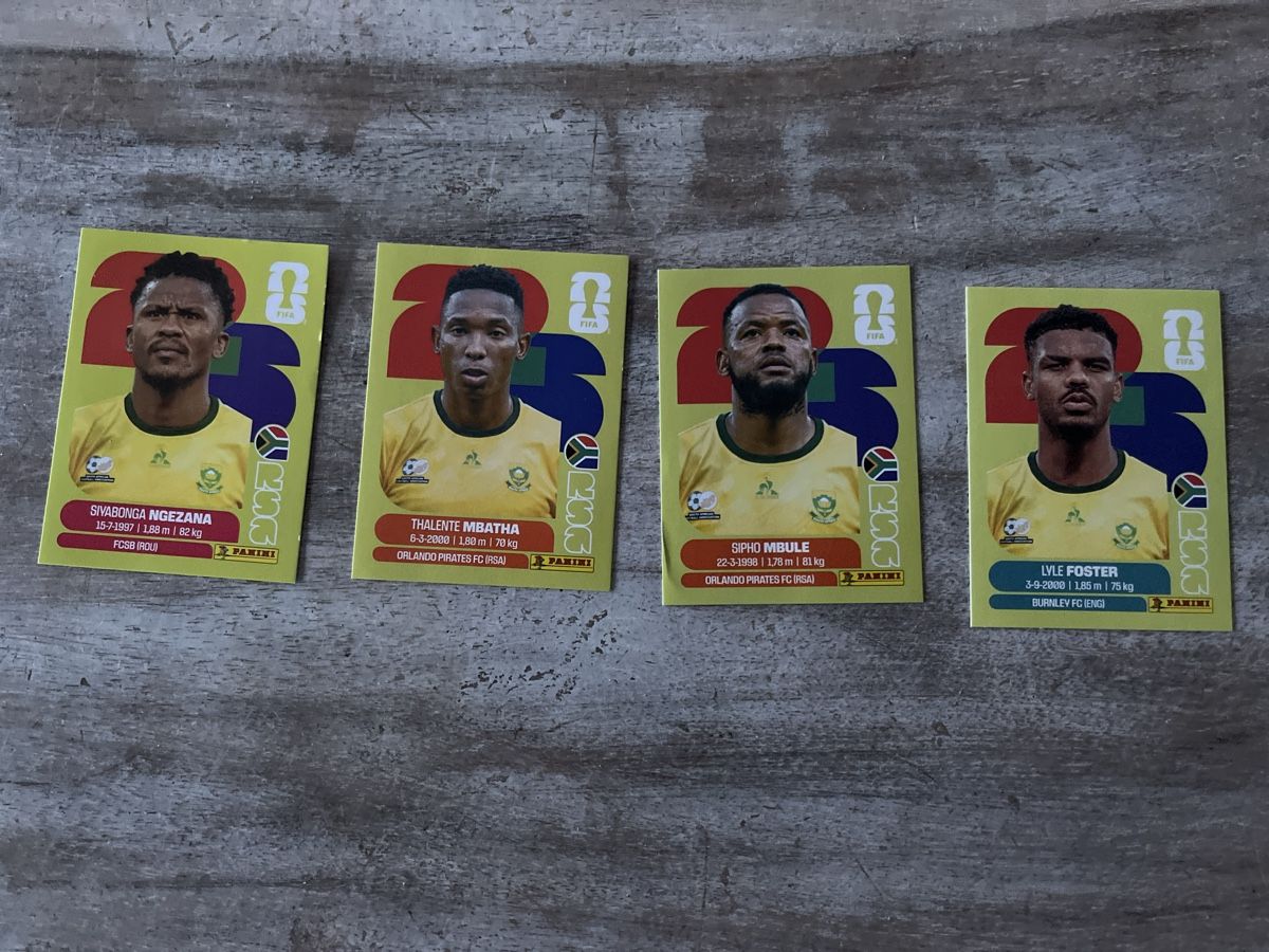 Panini Sammelbilder & Trading cards: Panini WM 2026 RSA 4 Sticker  – Neu (gemäss Beschreibung) aus Rudolfstetten von Stern042 1