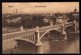 Basel  Wettsteinbrücke  1913
