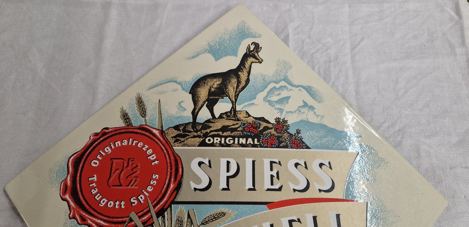 Ecriteaux: SPIESS EDELHELL EMAILSCHILD – D'occasion à Bilten par Mic2022 1