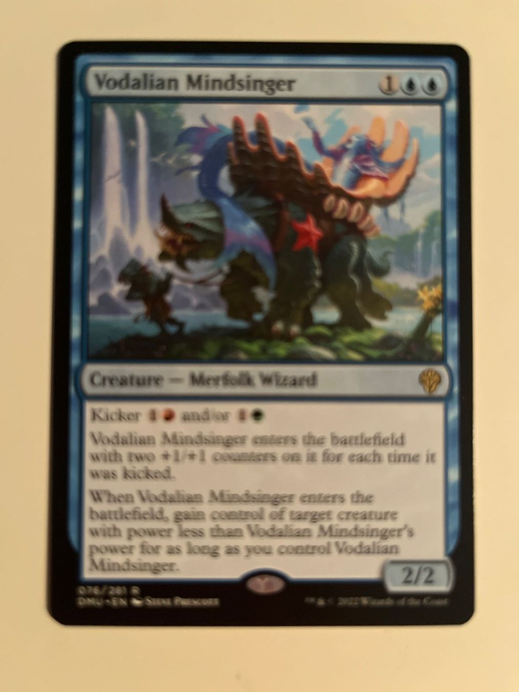 Magic The Gathering Cartes à collectionner: 1 x Vodalian Mindsinger - Magic: The Gathering - MtG – D'occasion à Kriens par Shadi1980