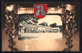 Grusskarten-AK Bad Driburg, Strasse vor 