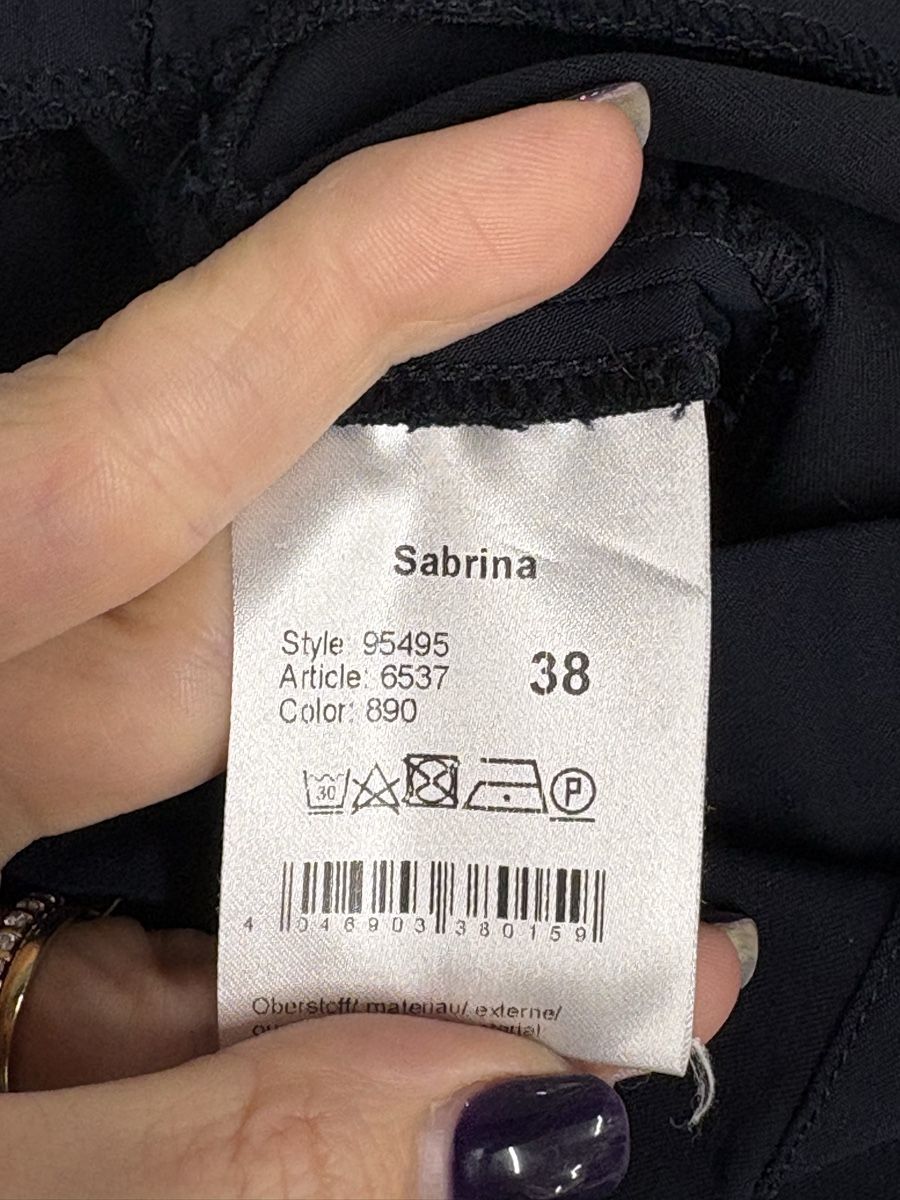 Pantaloni: Seductive Stoffhose Sabrina blau  Gr. 38 – Nuovo (secondo la descrizione) da Regensdorf venduto da secondchancefashion 3