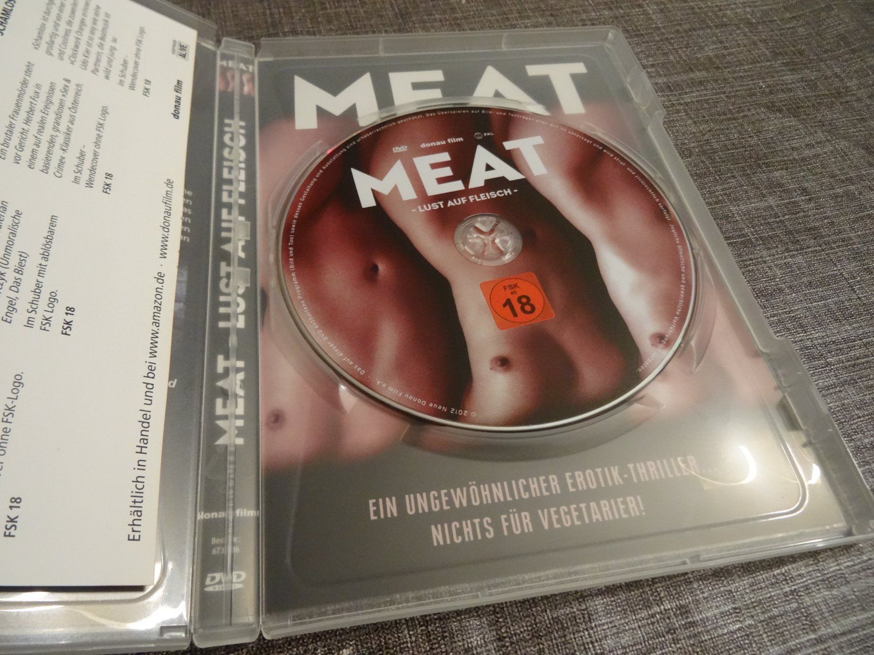 Alle DVDs: DVD MEAT - Lust auf Fleisch – Gebraucht aus Olten von Disc-Verkauf 1