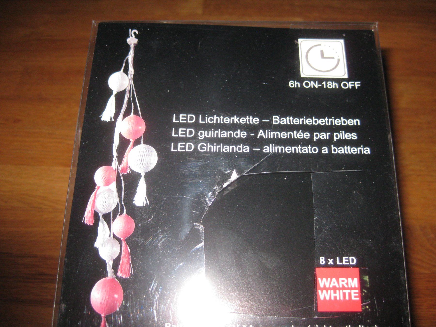 Alle Dekorationen: Schöne LED Lichterkette – Neu und originalverpackt aus Romanshorn von Wazoohandlung