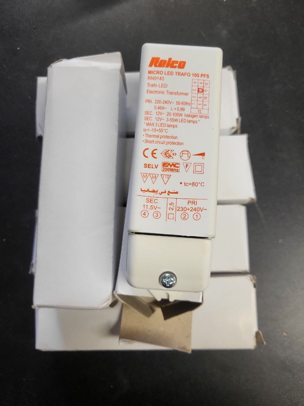 Componenti elettronici: 6er Set Trafos 12V – Nuovo (secondo la descrizione) da Alpnach Dorf venduto da str_jdw2 1
