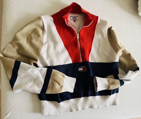 Tommy Jeans Colorblockzipper (Grösse XS)